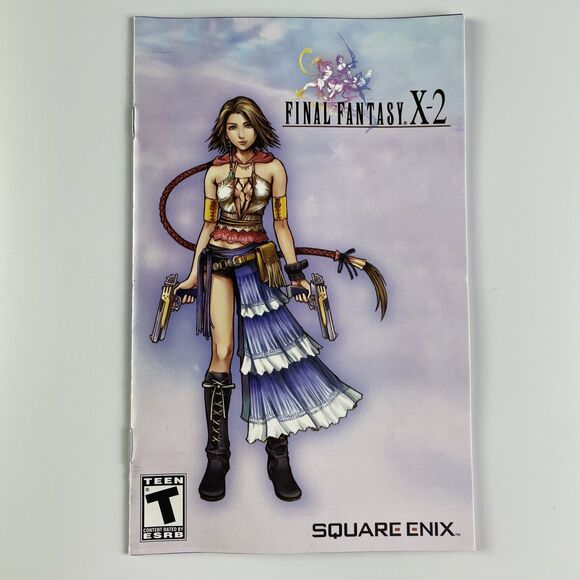 Final Fantasy X-2 (Sony PlayStation 2, 2003) PS2 Complete with Registration Card - Picture 4 of 12